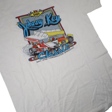 Load image into Gallery viewer, Vintage 80sJohnny Key Classic Sprint Car Racing Graphic T Shirt - L