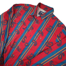 Load image into Gallery viewer, Vintage Wrangler Brushpopper Pastel Paisley Button Up Shirt - XL