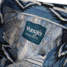 Load image into Gallery viewer, Vintage Wrangler Southwestern Print Pearl Snap Western Shirt - XL