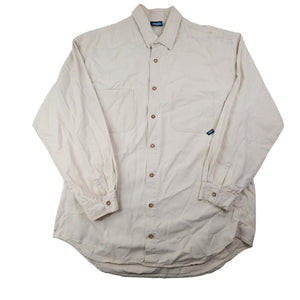 Vintage Kavu Canvas Button Up Adventure Shirt - L