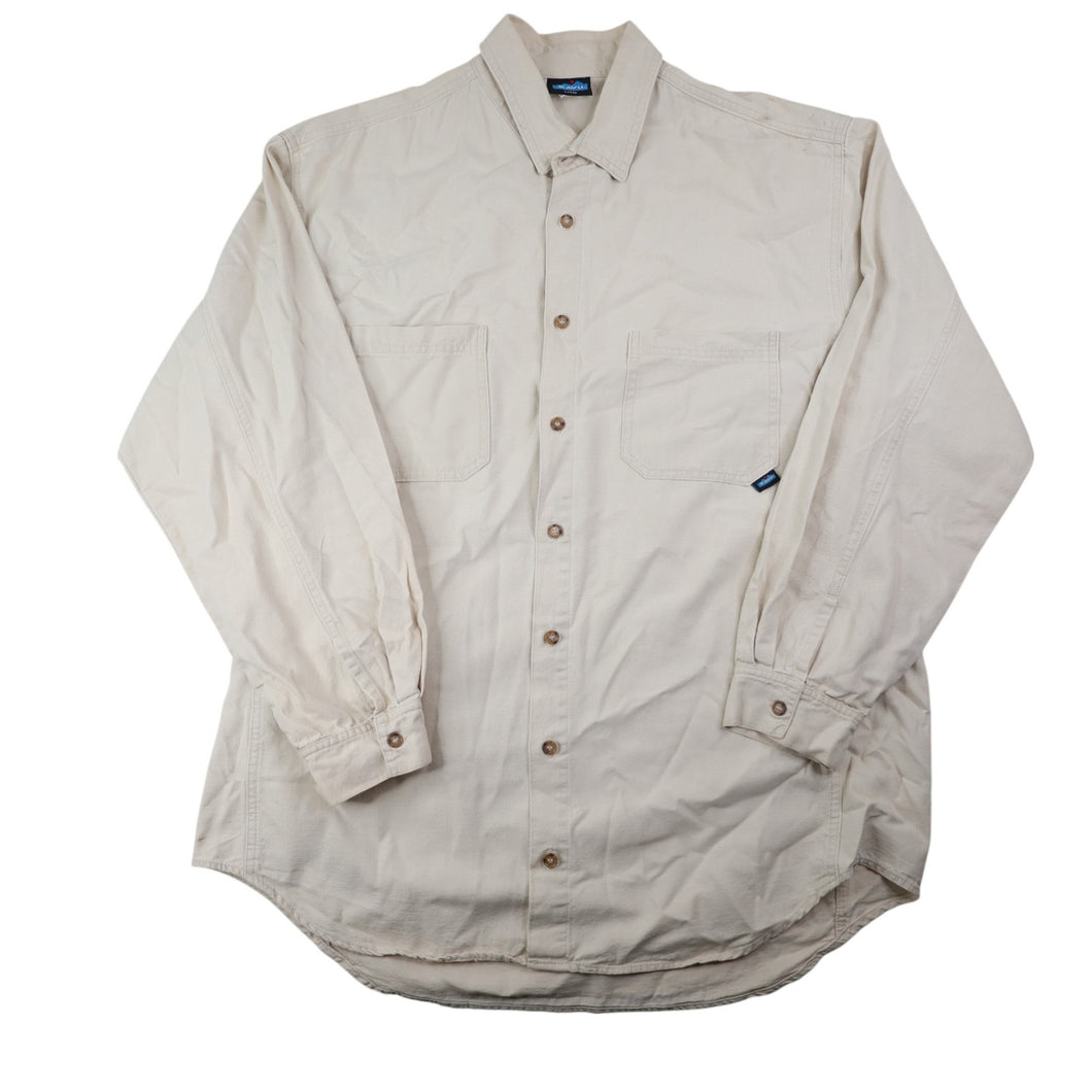 Vintage Kavu Canvas Button Up Adventure Shirt - L