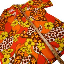Load image into Gallery viewer, True Vintage Sears Hawaiian Fashions Bark Cloth Floral Shirt - L