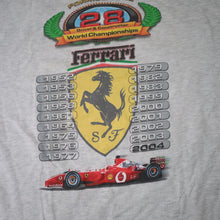 Load image into Gallery viewer, Vintage Rolex Ferrari Monterey Historic Races Graphic T Shirt - XL