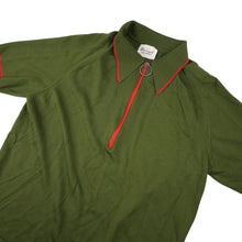 Load image into Gallery viewer, True Vintage 60s Donegal Coleseta Knit Zipper Polo Shirt - M