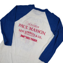 Load image into Gallery viewer, Vintage 1984 Levis San Francisco Marathon Volunteer Baseball Tee - M