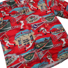 Load image into Gallery viewer, Vintage Reyn Spooner Anaheim Angels Baseball Print Hawaiian Shirt - XL