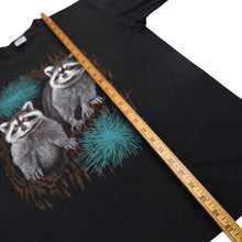 Load image into Gallery viewer, Vintage 80s Wild Racoons Graphic T Shirt - L
