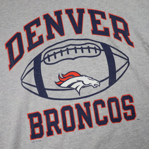 Vintage 90s Champion Denver Broncos Graphic T Shirt - XL