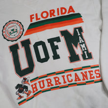 Load image into Gallery viewer, Vintage Russell University of Miami Hurricanes Graphic Sweatshirt
