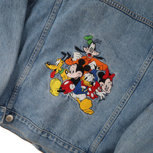 Load image into Gallery viewer, Vintage Disney Embroidered Characters Denim Jacket - YM