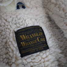 Load image into Gallery viewer, Vintage Wrangler Sherpa Lined Denim Wrange Coat - L