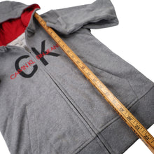 Load image into Gallery viewer, Vintage Y2k Calvin Klein Embroidered Spellout Full Zip Hoodie - WMNS S