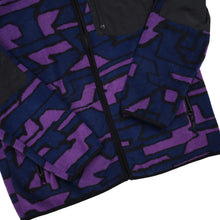 Load image into Gallery viewer, Stussy Purple Camo Fleece Jacket - S
