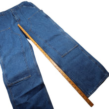 Load image into Gallery viewer, Carhartt B73-DST Denim Double Knee Baggy Carpenter Pants - 34"x34"