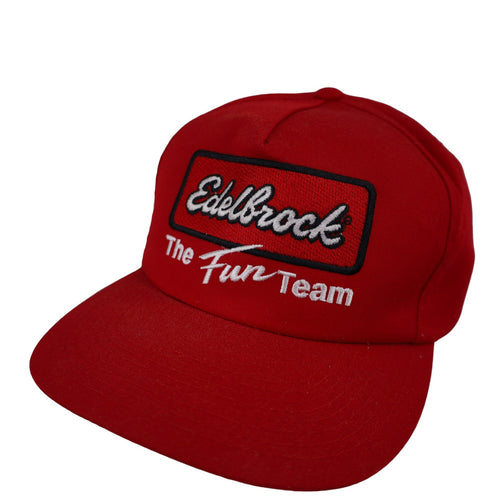 Vintage Sport Specialties Edelbrock Racing Snapback Hat - OS