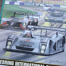 Load image into Gallery viewer, Original Vintage 2000 SuperFlo12 Racing Poster 20"x33"