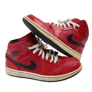 Nike Jordan 1 Mid Gym Red Sneakers - M9.5