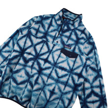 Load image into Gallery viewer, Patagonia Syncilla Snow Flake Snap T Fleece Sweatshirt - WMNS L