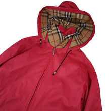 Load image into Gallery viewer, Vintage Burberry London Nova Check Lined Pink Jacket - WMNS S
