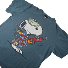 Load image into Gallery viewer, Vintage Peanuts Snoopy "Real Dogs Don't Need Instructions" Graphic T Shirt - XL