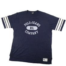Load image into Gallery viewer, Vintage Y2k Polo Jeans Co Ralph Lauren All Sewn Spellout T Shirt - L