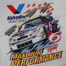 Load image into Gallery viewer, Vintage 1998 Nascar Mark Martin Valvoline Racing Graphic T Shirt - XL