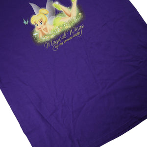 Vintage NWT Disney Tinker Bell Graphic T Shirt - XL