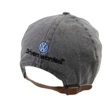 Load image into Gallery viewer, Vintage Volkswagen VW Drivers Wanted Leather Strapback Hat - OS