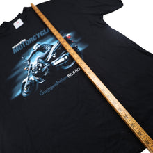 Load image into Gallery viewer, Vintage Guggenheim Bilboa Art of the Motorcycle Exhibition Graphic T Shirt - XL