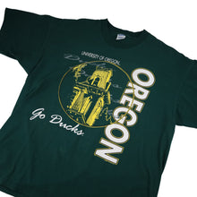 Load image into Gallery viewer, Vintage University of Oregon Ducks Spellout Graphic T Shirt - XL
