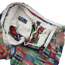 Load image into Gallery viewer, Vintage Polo Ralph Lauren Plaid Patchwork Shorts - 31&quot;