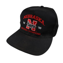 Load image into Gallery viewer, Vintage 90s Nebraska Huskers National Champions Snapback Hat - OS