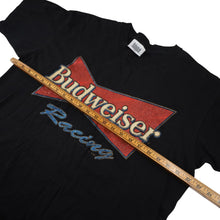 Load image into Gallery viewer, Vintage Budweiser Racing Graphic T Shirt - L