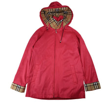 Load image into Gallery viewer, Vintage Burberry London Nova Check Lined Pink Jacket - WMNS S