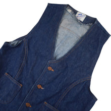 Load image into Gallery viewer, Vintage Wrangler Honda Motorcycle Patches Denim Vest - M
