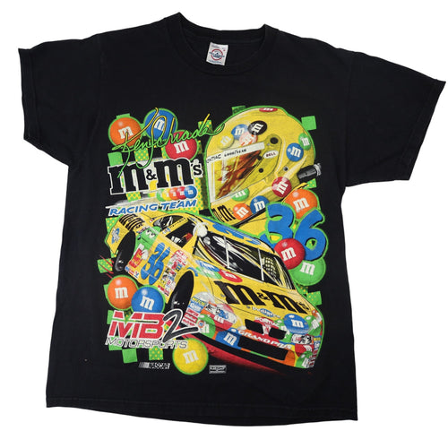 Vintage Y2k M&Ms Racing Team Front/back Graphic T Shirt - M