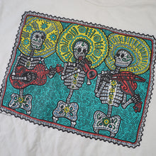 Load image into Gallery viewer, Vintage 90s Mexican Sugar Skull Mariachi Band Graphic Art Shirt - XL