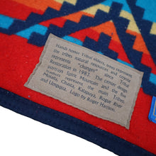 Load image into Gallery viewer, Vintage Pendleton "The Confederated Tribes of Grand Ronde" Native Wool Blanket