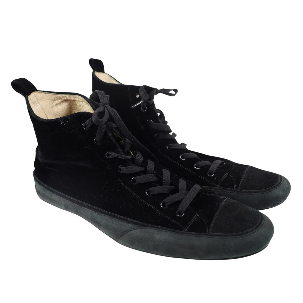 Hope For Men Italian Leather Crushed Velvet Sneakers - M12