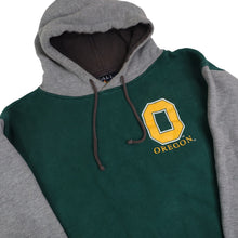 Load image into Gallery viewer, Vintage Univeristy of Oregon Varsity 2 Tone Hoodie - L