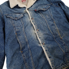 Load image into Gallery viewer, Vintage Levis Denim Sherpa Jacket - L