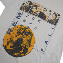 Load image into Gallery viewer, Vintage 80s R.E.M Green World Tour Graphic Band Tee - L
