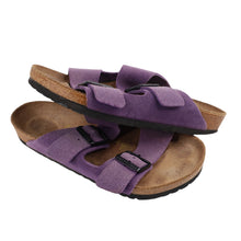 Load image into Gallery viewer, Birkenstock Purple Suede Arizona Sandals - W8