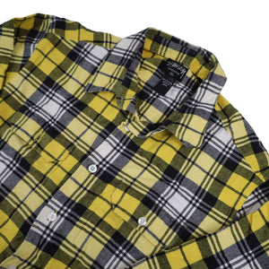 Vintage Stussy Plaid Flannel Button Down Shirt - XL