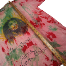 Load image into Gallery viewer, Vintage Bob Marley &quot;The Spirt Burns Down Babylon&quot; Tie Dye Graphic T Shirt - L
