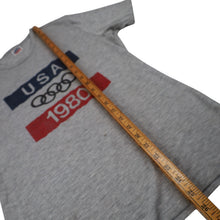 Load image into Gallery viewer, Vintage Levis 1980 USA Olympics Graphic T Shirt - M