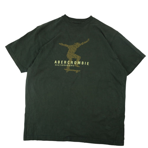 Vintage Y2k Abercrombie Skateboarding Graphic T Shirt - XL