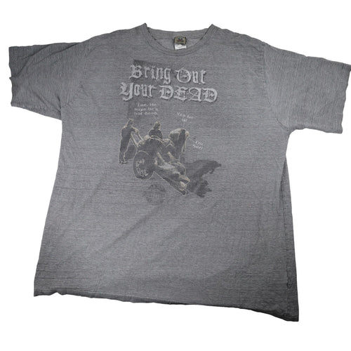 Vintage Y2k Liquid Blue Monty Python Bring Out Your Dead Graphic T Shirt - 4XL