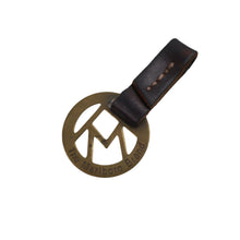 Load image into Gallery viewer, Vintage Marlboro Cigarettes Brass Key Chain Fob - OS