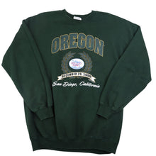 Load image into Gallery viewer, Vintage Y2k University of Oregon Ducks Holiday Bowl Sweatshirt - L